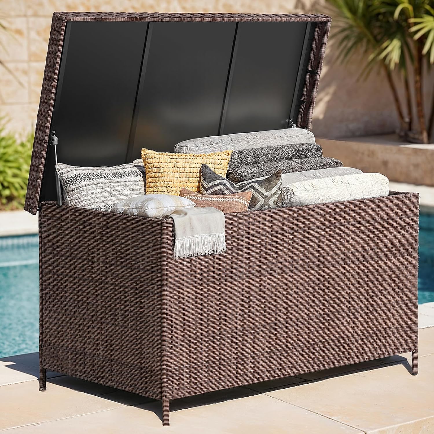 Outdoor Furniture Xl - Caja de Almacenamiento para Exterior de