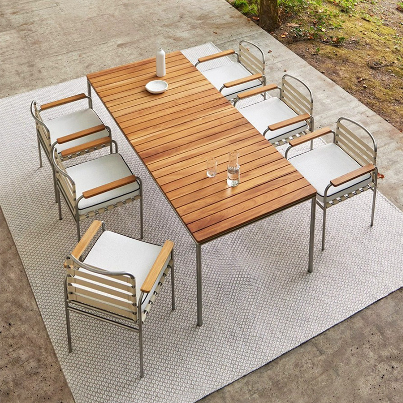 Outdoor Furniture Xl - Mesa y Sillas XL para Exteriores,