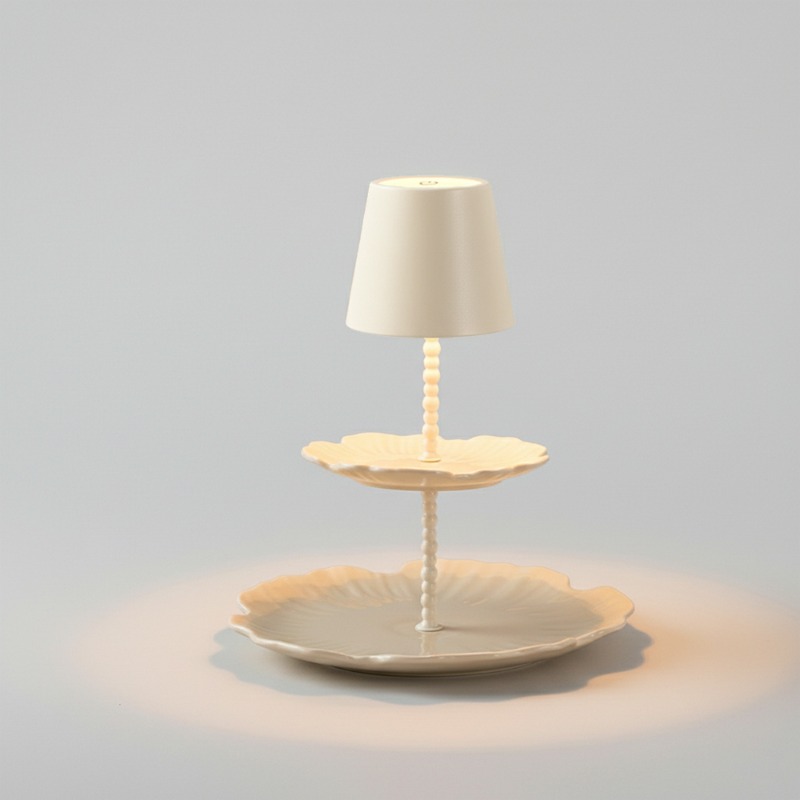 Outdoor Furniture Design - Lámpara de mesa con Panel lat,