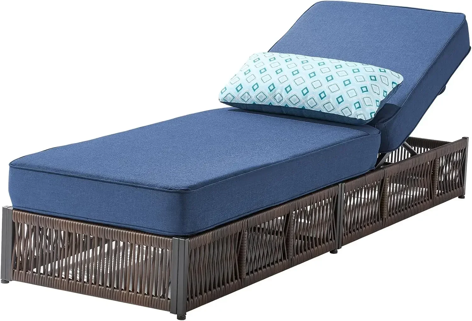 Rattan Lounge Set - Sillón Reclinable de Lujo para Exteriores