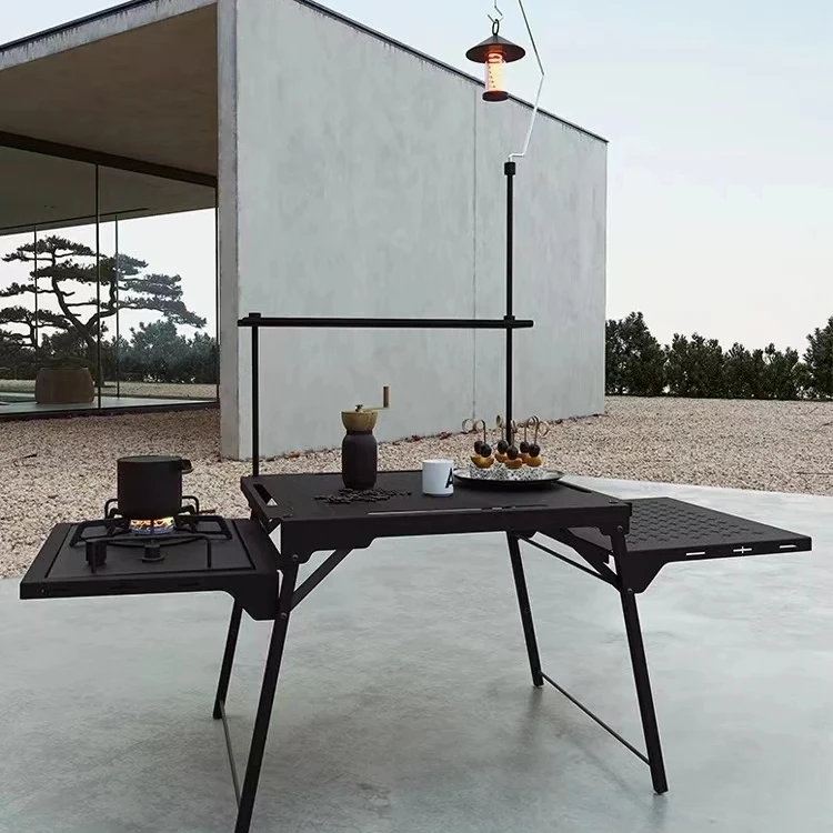 Outdoor Furniture Warehouse - Mesa de Cocina Portátil de Aluminio