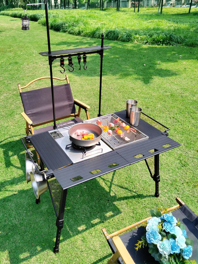 Lohascamping-mesa IGT plegable - Outdoor Furniture Legs reseña y precio