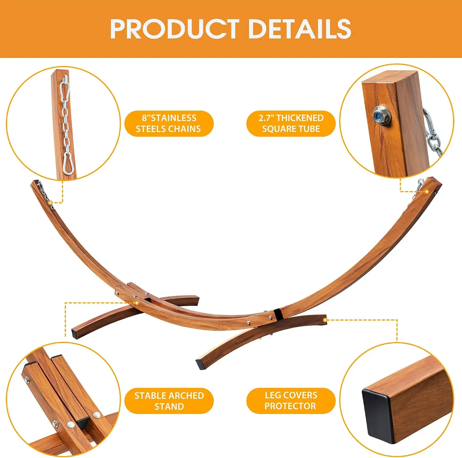 Soporte de Hamaca de Acero Res - Hammock With Stand reseña y precio