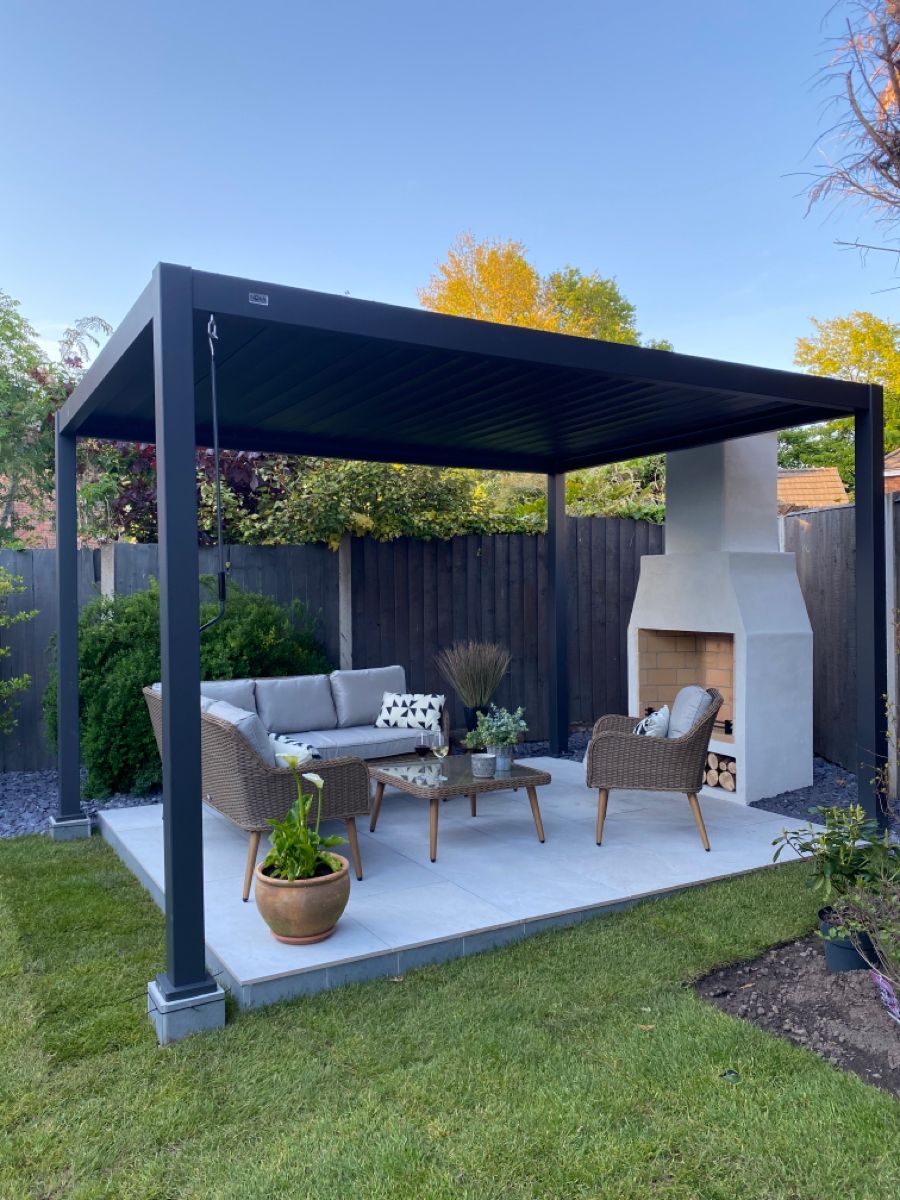 Pabellón de Estilo Minimalista - Outdoor Furniture Quality reseña y precio