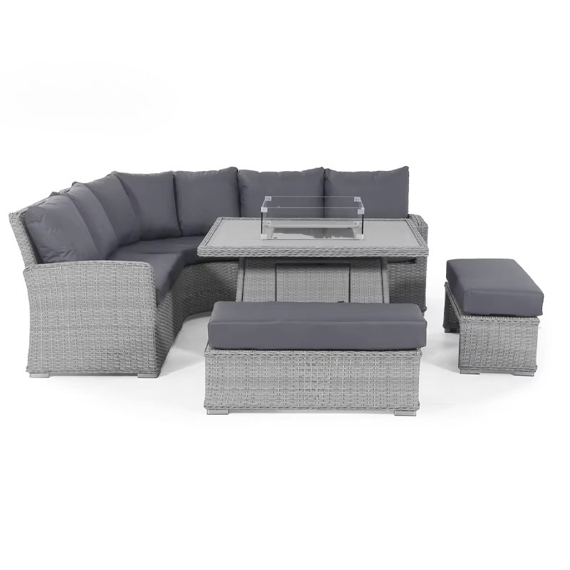 Conjunto de Muebles de Jardín  - Rattan Lounge Set reseña y precio