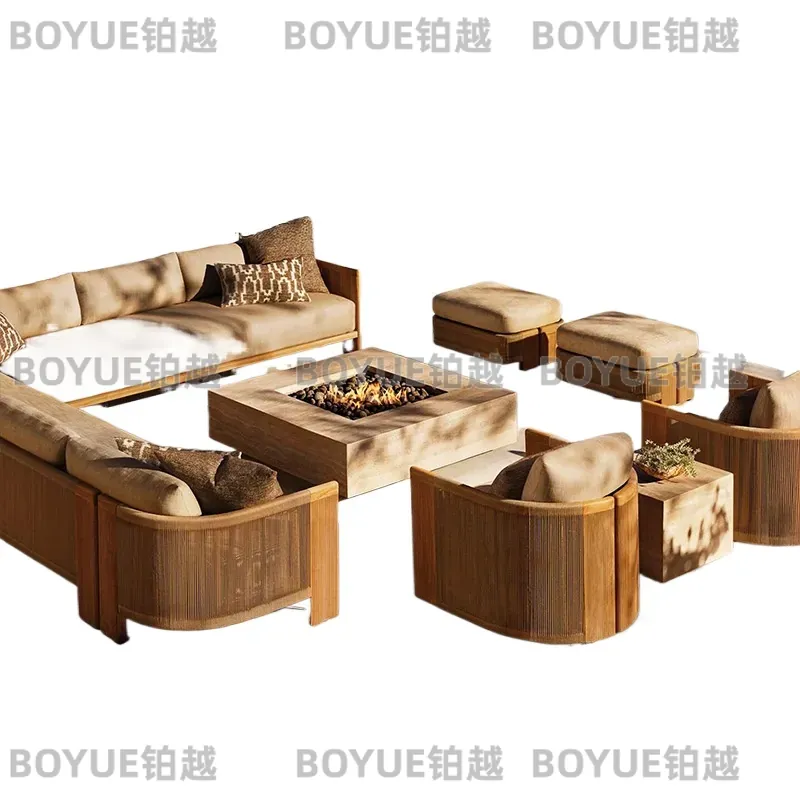 Conjunto de Sofás de Ratán par - Rattan Lounge Set reseña y precio