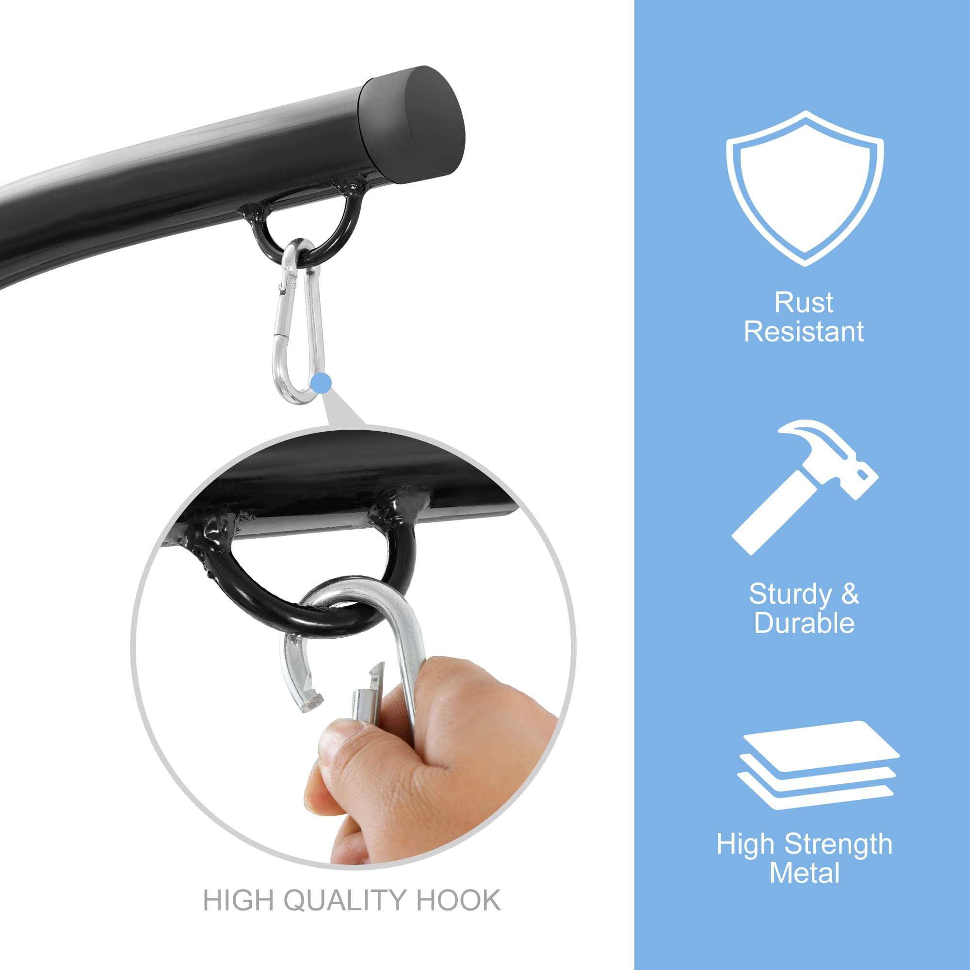 Soporte metálico para silla co - Hammock With Stand reseña y precio