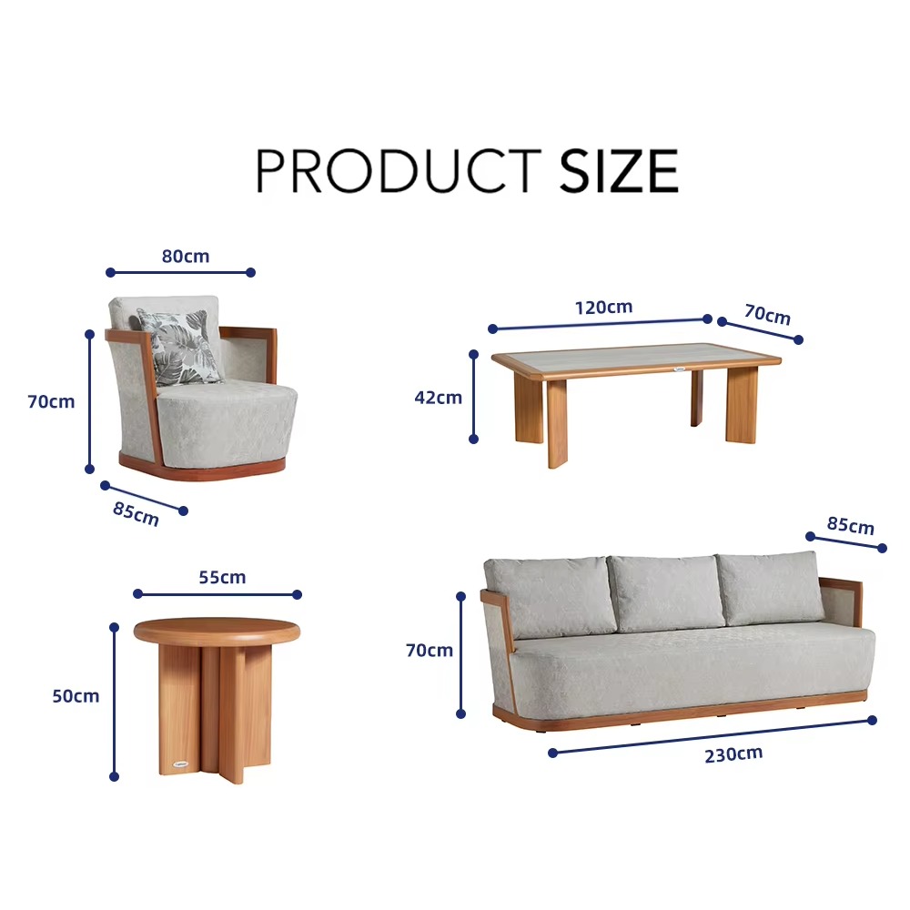 Conjunto de Muebles de Jardín  - Outdoor Furniture Quality reseña y precio