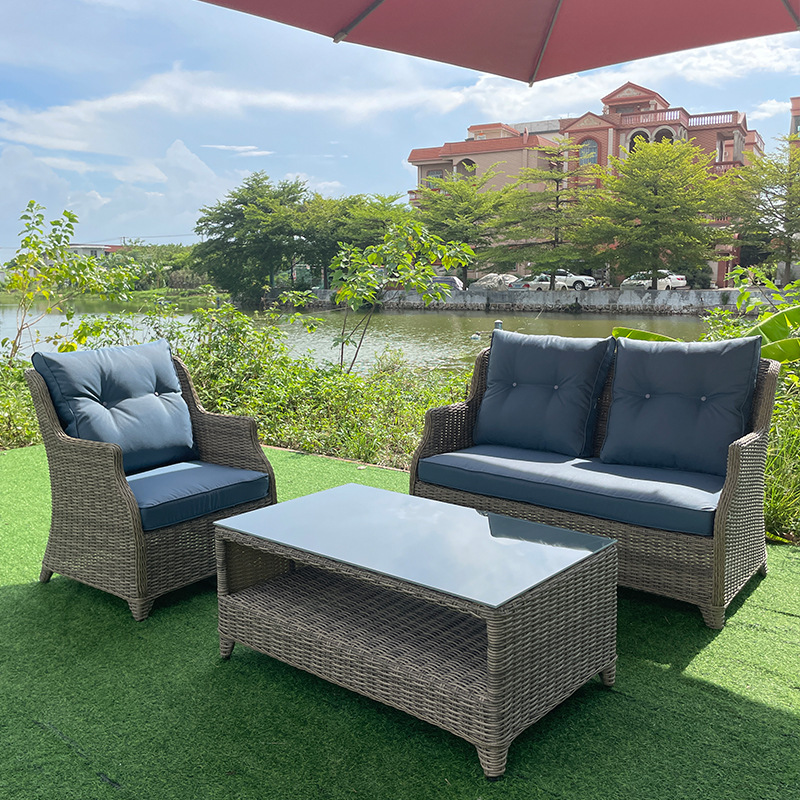 Conjuntos de Muebles de Jardín - Rattan Lounge Set reseña y precio