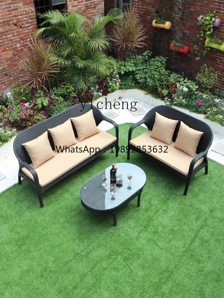 XL sofá de mimbre para exterio - Outdoor Furniture Xl reseña y precio