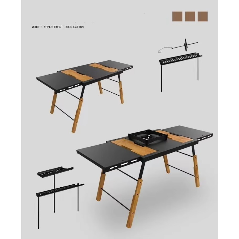 Mesa de Cocina Portátil de Alu - Outdoor Furniture Warehouse reseña y precio