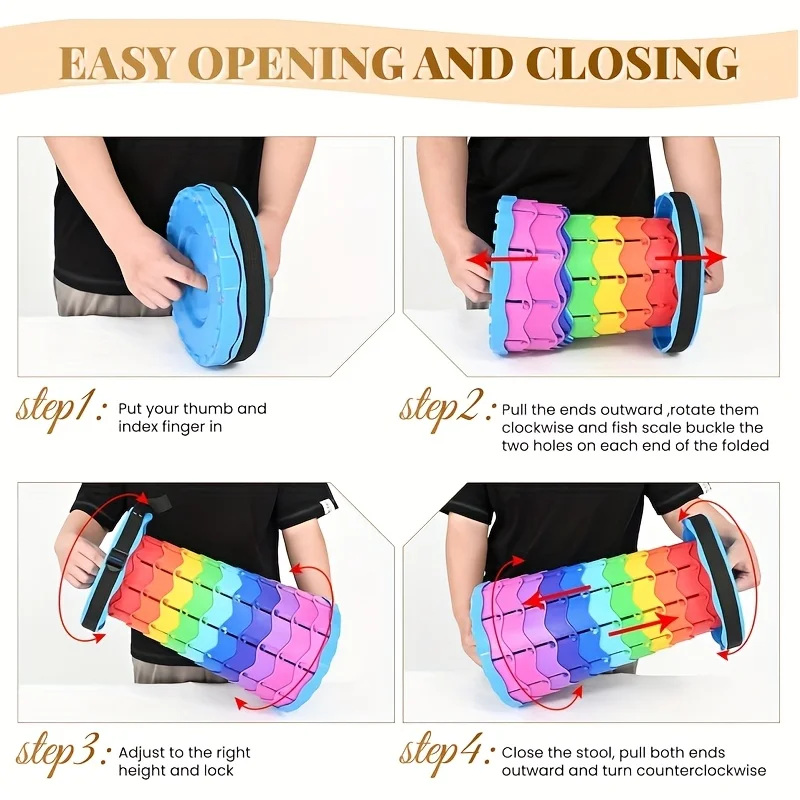Taburete Telescópico Plegable  - Outdoor Furniture Design reseña y precio