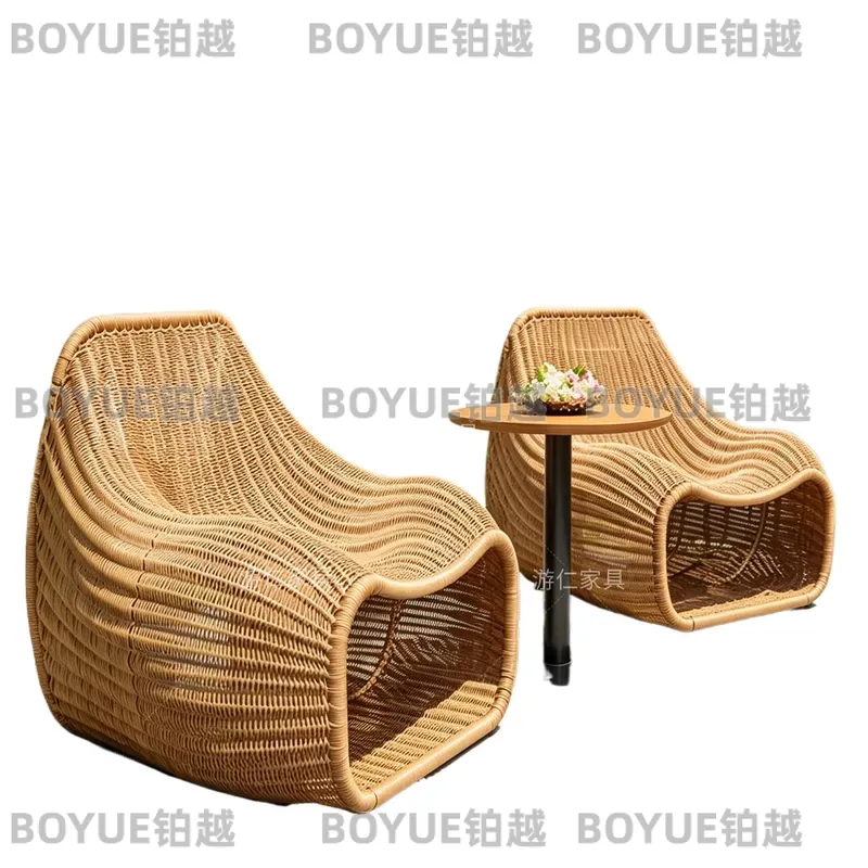 Conjunto de Muebles de Mimbre  - Rattan Lounge Set reseña y precio