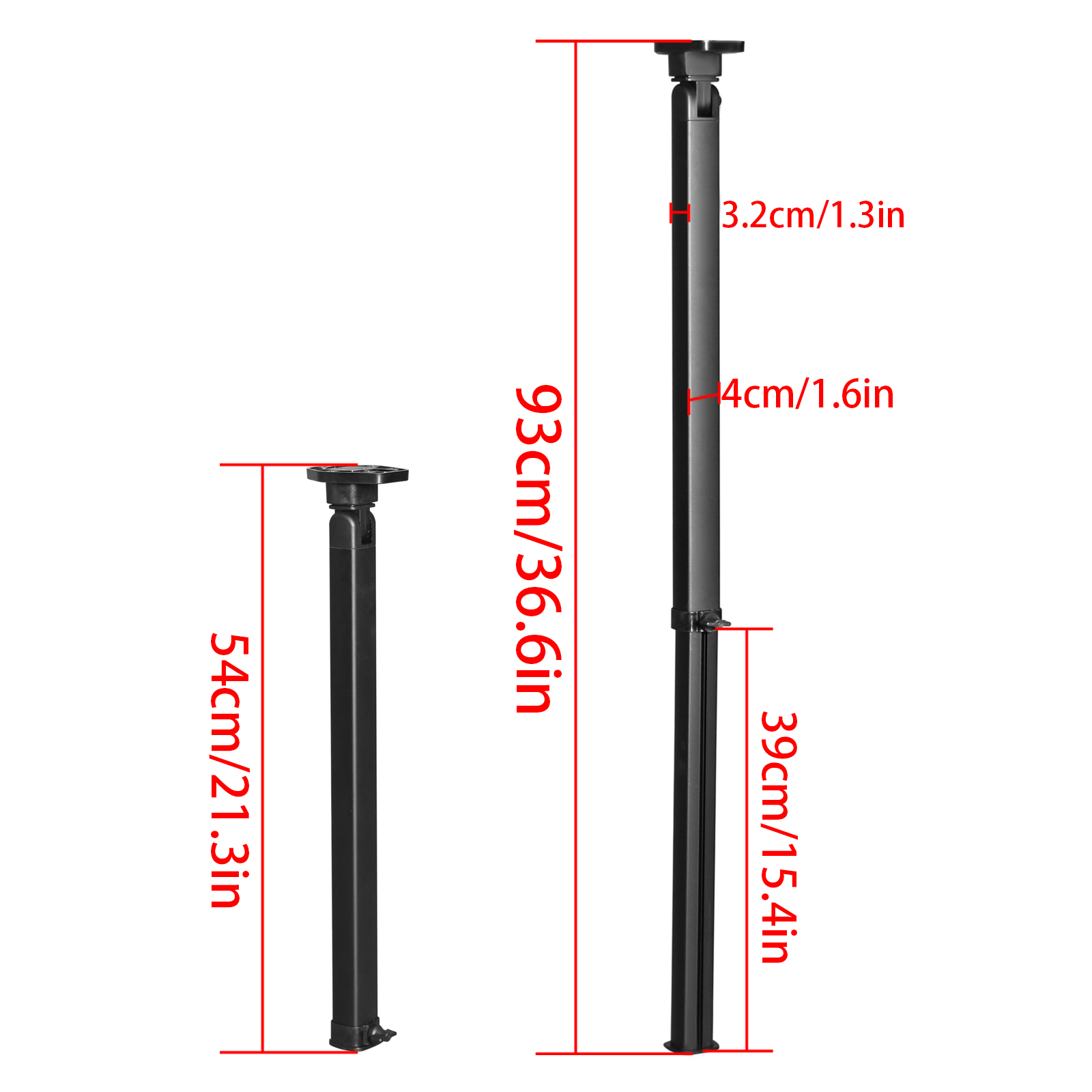 Pata de Mesa para RV, Altura A - Outdoor Furniture Legs reseña y precio
