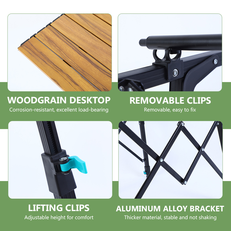 Mesa Plegable de Aleación de A - Outdoor Furniture Warehouse reseña y precio