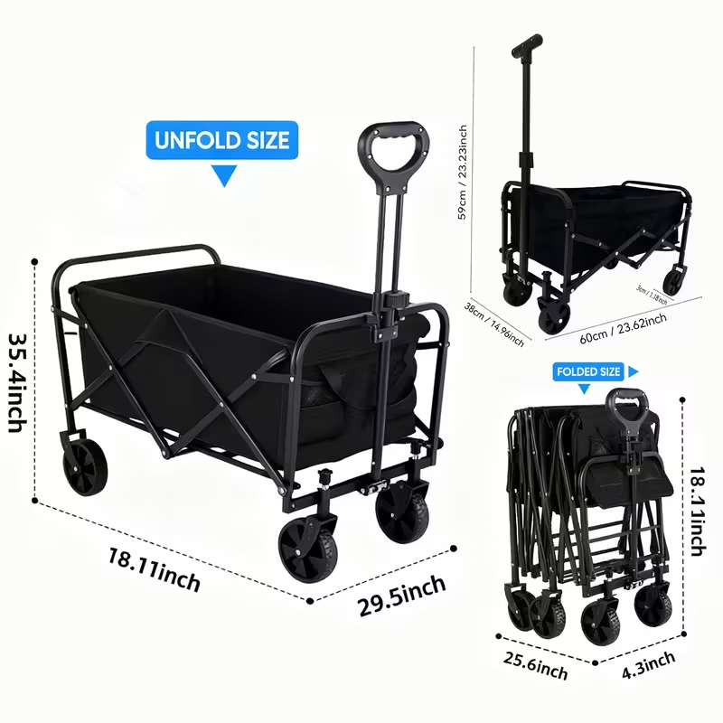 Carro utilitario multifunciona - Outdoor Furniture Warehouse reseña y precio