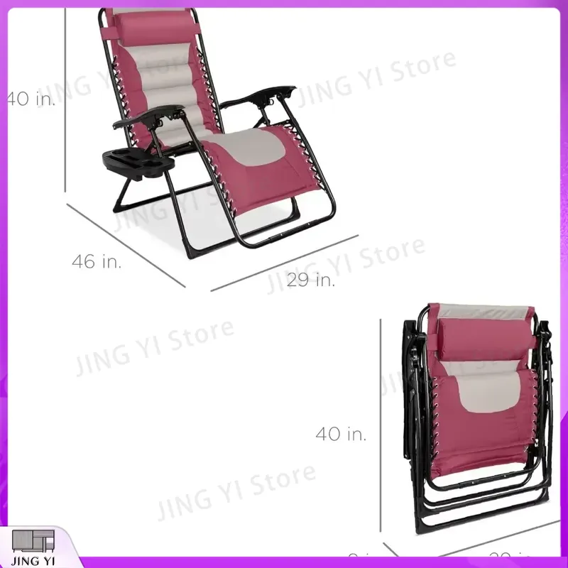 Juego de 2 Sillas Reclinables  - Outdoor Furniture Xl reseña y precio
