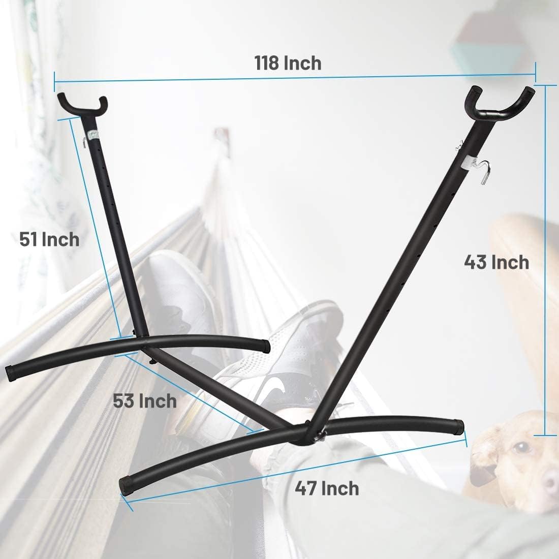 Hamaca Doble con Soporte de Ac - Hammock With Stand reseña y precio