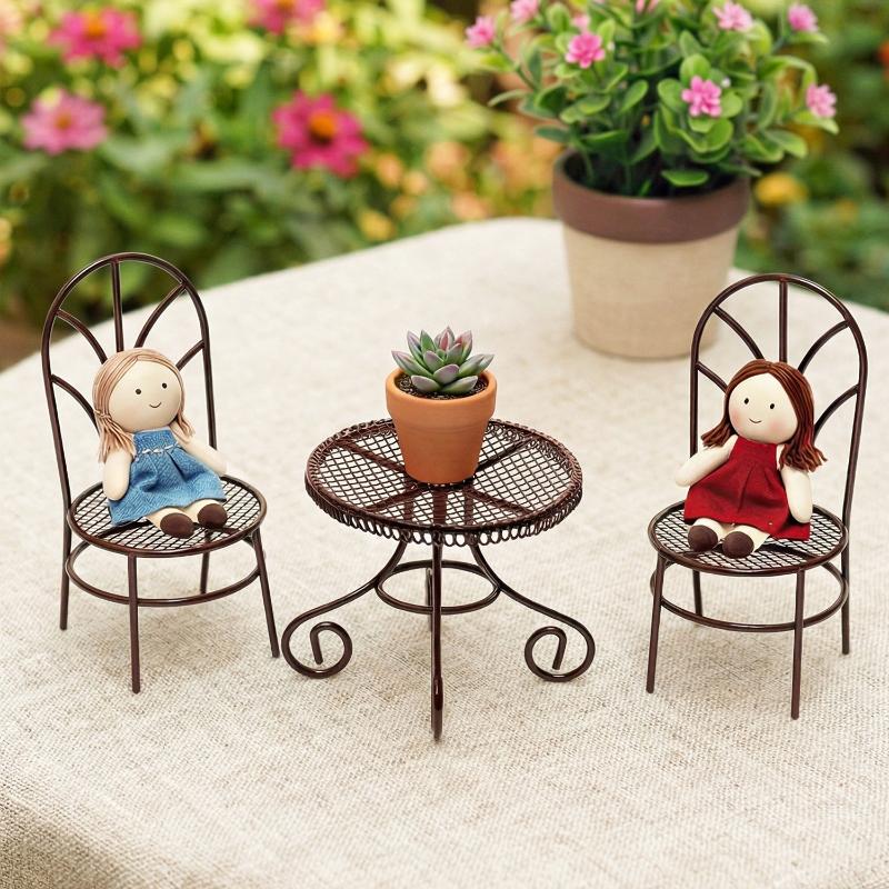 1/3 Piezas de Muebles de Hierr - Outdoor Furniture Design reseña y precio