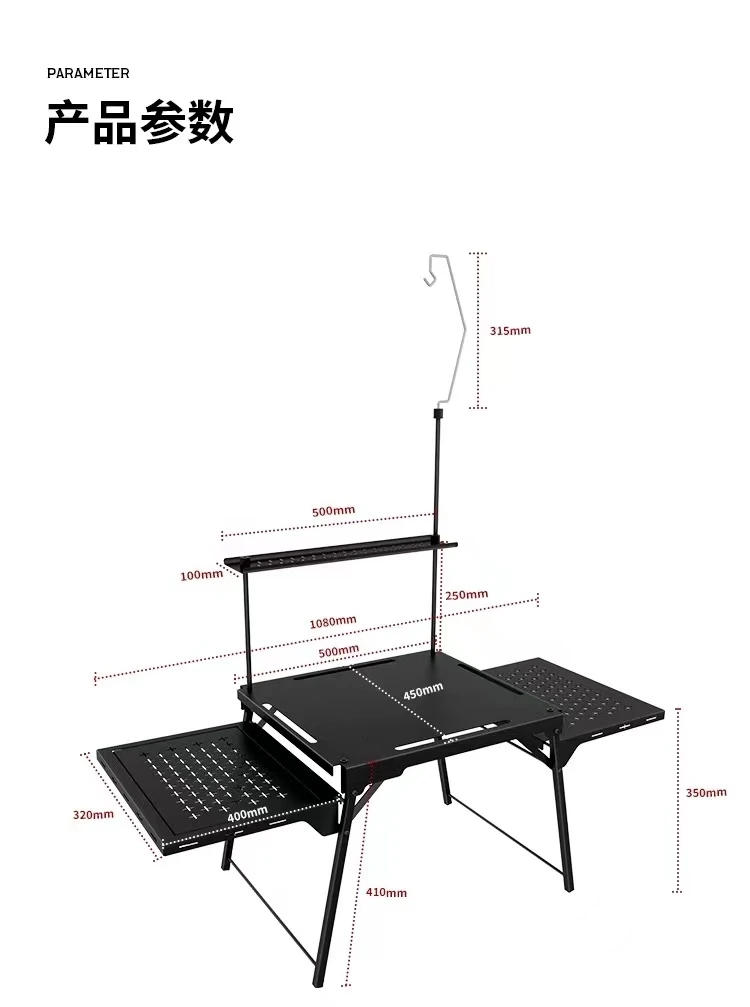 Mesa de Cocina Portátil de Alu - Outdoor Furniture Warehouse reseña y precio