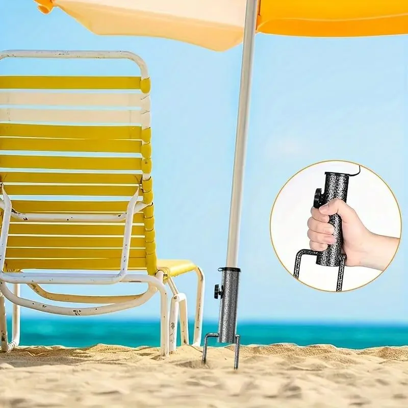 Soporte de sombrilla de playa  - Outdoor Furniture Legs reseña y precio