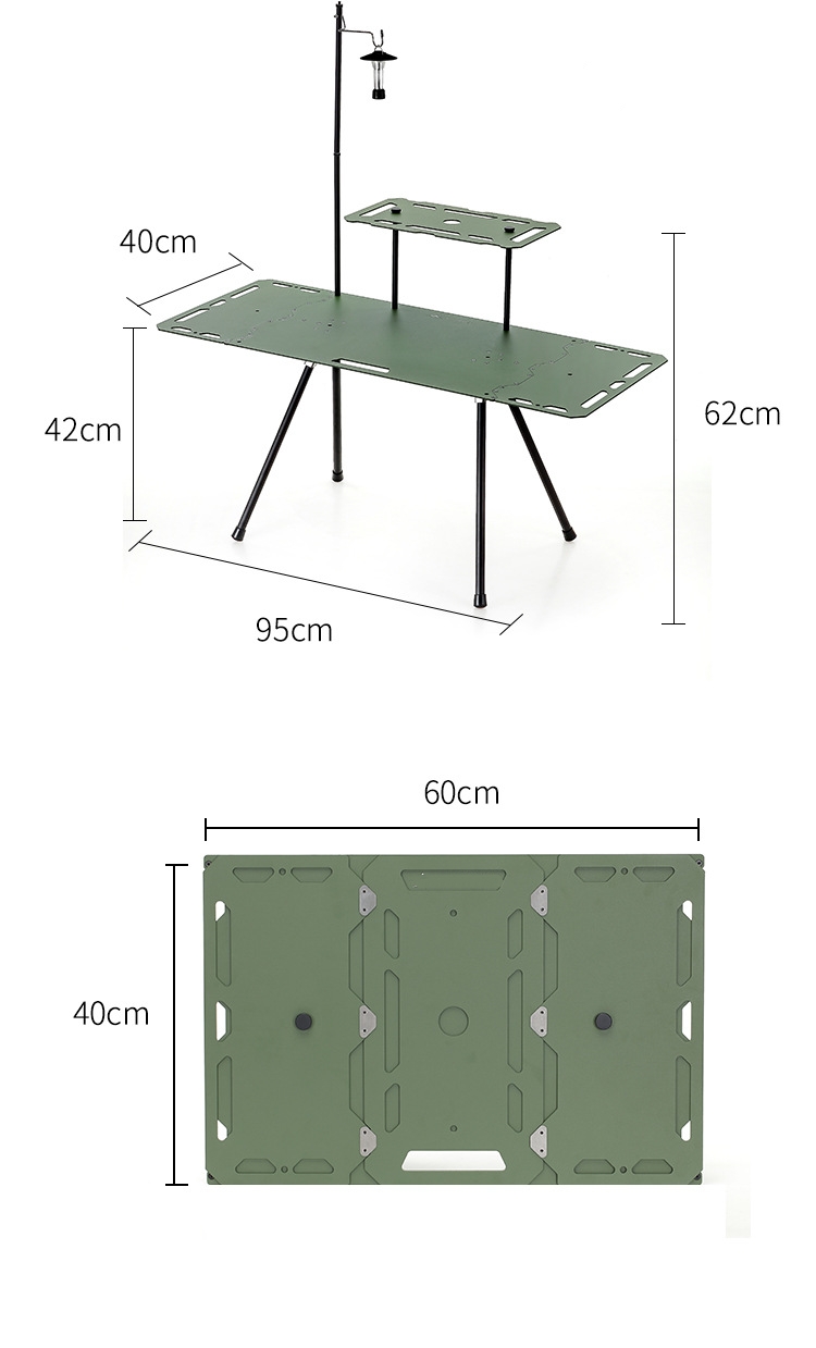 Mesa Táctica Plegable Cuadrada - Outdoor Furniture Warehouse reseña y precio